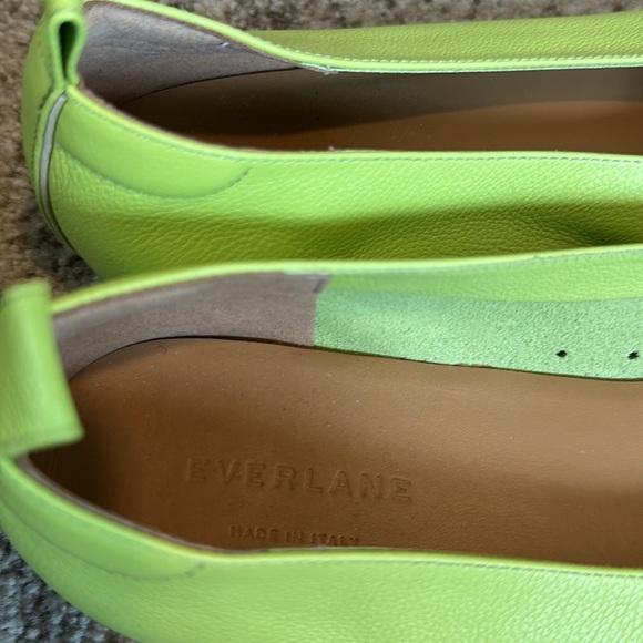 Everlane Italian Leather Day Glove Neon Green 10 - Picture 4 of 7